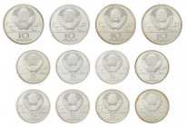 * Umfangreicher Sammlerbestand mit einer Vielzahl an Silbermünzen von unter
anderem Olympiamünzen: 1972 München, 1980 Moskau im Originaletui sowie 
ei...