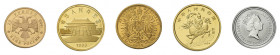 * Interessante Zusammenstellung mit 113 Goldmünzen und 2 Platin Münzen aus 
aller Welt, welche von der BW Bank im Abonnement herausgegeben wurde. Jede...