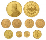 * Interessanter Sammlernachlass mit Goldmünzen und Goldmedaillen Alle Welt. 
Dabei zum Beispiel Zürich Dukat 1819, 20 Francs Napoleon III 1862, 2 x Fr...