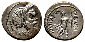 C. Vibius C.f. C.n. Pansa Caetronianus. 48 BC. AR denarius 3.90 g. PANSA 
Ref : Crawford 449/1b, Sydenham 948a, RSC Vibia 19
Superbe