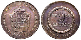 FULDA 1/2 Thaler au nom de Adalbert III von Harstall 1796, AG 14,07 g., SUP