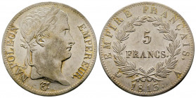 France, Napoléon Empereur, Empire français, 5 francs 1813 A Paris, AG 25 g., SUP +