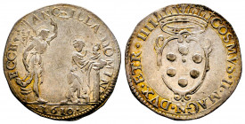 Italie, Cosimo II (1608-1620), Firenze, 1610, Giulio, AG 3,05 g., Ref : MIR 272/2, TTB