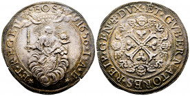 Italie, Governo dei Dogi Biennali (1528-1797) , 1656, Scudo largo, AG 38,18 g., Ref : MIR 292/5 (R2), SUP