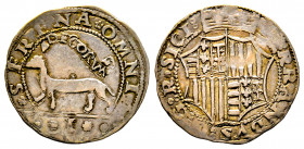 Italie, Ferdinando I D'Aragona 1458-1494, Napoli, , Armellino, AG 1,75 g., TTB
