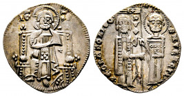 Italie, Pietro Gradenigo 1289-1311, Venezia, Grosso, AG 2,24 g., Ref : Paolucci 2, SUP