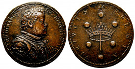 Italie, Ferdinand I. Medici, 1588, Toscana, Médaille AE 52,70 g., Ref.: Börner, 1062/717 TTB