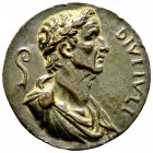 Italie, Plaquette Giulio Cesare, Fiorentina, AE 29,04 g., 43 mm TTB