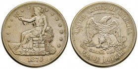 Etats-Unis, 1876, San Francisco, Trade dollar, AG 27,03 g., Ref: KM108, TTB