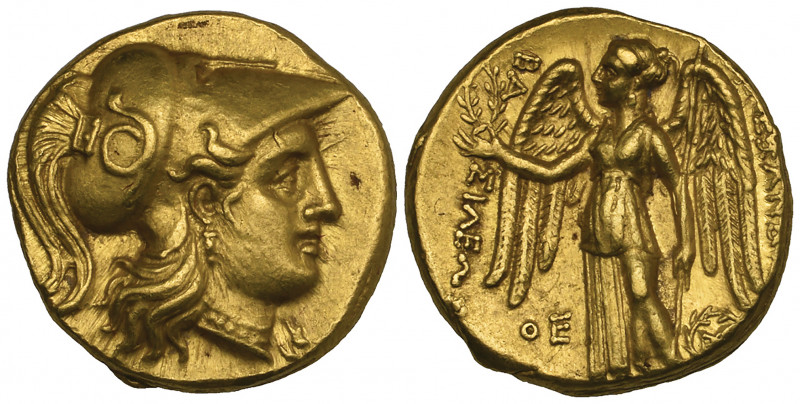 Kings of Macedon, Alexander III, the Great (336-323 BC), gold stater, Babylon c....