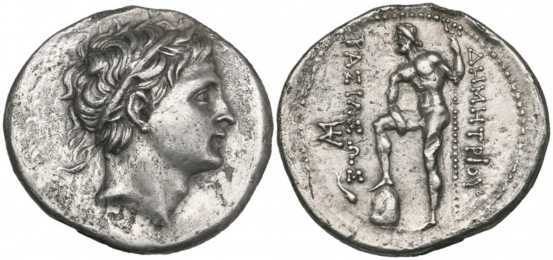 Kings of Macedon, Demetrios Poliorketes (294-288 BC), tetradrachm, Chalcis, c. 2...