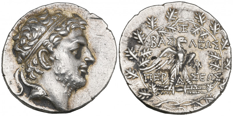 Kings of Macedon, Perseus (179-168 BC), tetradrachm, diademed head right, rev., ...