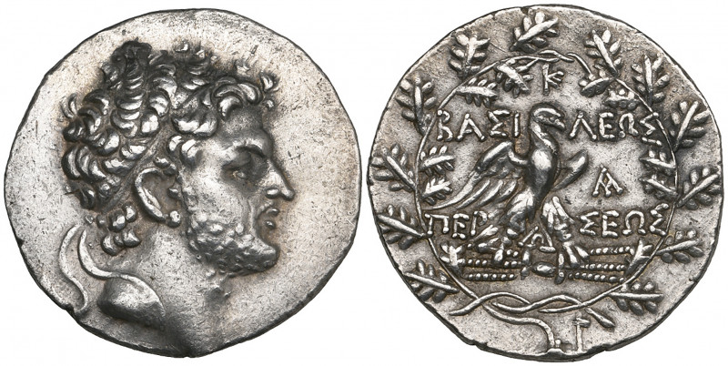 Kings of Macedon, Perseus (179-168 BC), tetradrachm, diademed head right, rev., ...