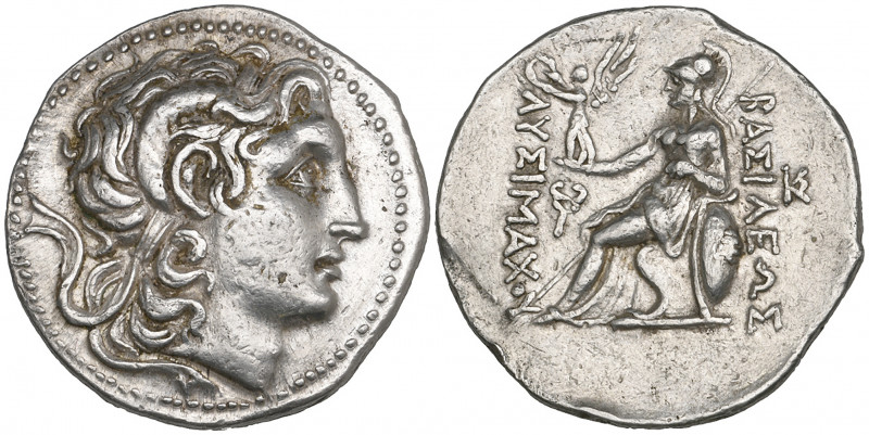 Kings of Thrace, Lysimachus (323-281 BC), tetradrachm, Amphipolis, c. 288-281 BC...