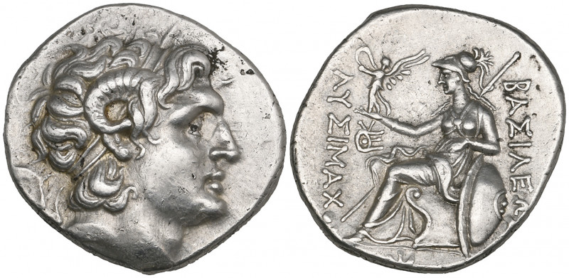 Kings of Thrace, Lysimachus (323-281 BC), tetradrachm, Alexandria Troas (?), c. ...
