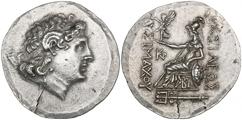 Kings of Thrace, Lysimachus (323-281 BC), tetradrachm, Byzantium, 150-100 BC, de...