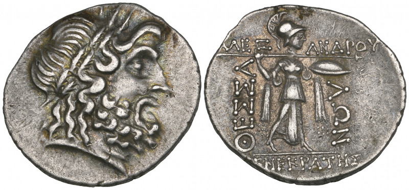 Thessalian League (2nd-1st century BC), stater, laureate head of Zeus right, rev...