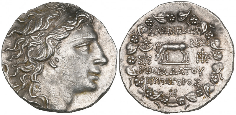 Kings of Pontus, Mithradates VI (120-63 BC), tetradrachm, 76/75 BC, diademed hea...