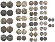 Ptolemaic Empire, tetradrachms (7) and bronzes (22), various types, some with corrosion, others cleaned, mainly fine or better (29)

Estimate: GBP 2...
