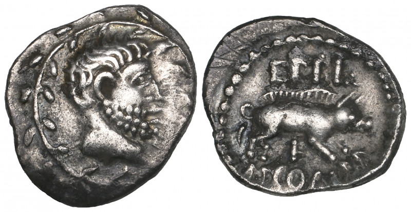 Ancient British, Regni/Atrebates, Epillus (c. 20 BC-AD 1), silver unit, Grapevin...