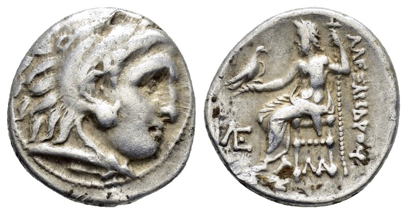 KINGS of MACEDON.Alexander III.(336-323 BC).Drachm.

Obv : Head of Herakles ri...