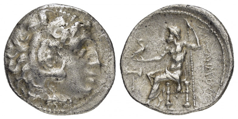 KINGS of MACEDON.Alexander III.(336-323 BC).Miletos or Mylasa.Drachm.

Obv : Hea...