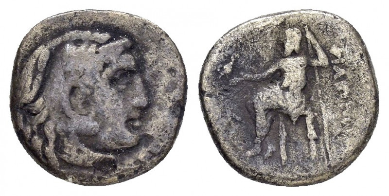 KINGS of MACEDON. Philipp III.(323 - 317).Drachm.

Obv : Head of Herakles right,...