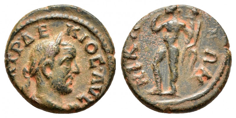 BITHYNIA.Nicaea.Trajanus Decius.(249-251).Ae.

Obv : ΑΥ Κ ΤΡ ΔΕΚΙΟⳞ ΑΥΓ ⳞΕ.
Laur...