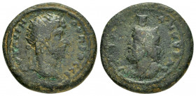 GALATIA.Ankyra.Lucius Verus (161-169).Ae.

Obv : ΑΥΤ ΑΥΡ ΟΥΗΡΟϹ ϹƐ.
Radiate and cuirassed bust right.

Rev : ΜΗΤΡοΠ ΑΝΚΥΡΑϹ.
Diademed and draped bust ...