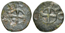 CILICIAN ARMENIA.Rupen I.(1080-1095).Pogh.

Obv : Cross pattee, Armenian legand. 

Rev : Small cross pattee, Armenian legand.
AC 245.

Condition : Goo...