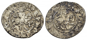 CILICIAN ARMENIA.Levon III.(1301-1307).Sis.Takvorin.

Obv : King on horseback right, wearing crown with pendilia, holding long cross and reins.

Rev :...