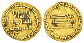 ABBASID.al-Mahdi.(786-809).AH 162.Dinar.

Obv : Arabic legend.

Rev : Arabic legend.
Album 218.2.

Condition : Good very fine.

Weight : 3.97...