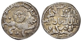 SELJUQ of RUM.Kaykhusraw II.(1211-1220).Konya.AH 641.Dirhem.

Obv : Lion advancing right, three stars around, above, personification of sun above.
...