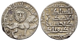 SELJUQ of RUM.Kaykhusraw II.(1211-1220).Siwas.AH 638.Dirhem.

Obv : Lion advancing right, three stars around, above, personification of sun above.
...