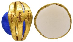 ROMAN GOLD RING.(3rd-4th century).Gold.

Condition : Good very fine.

Weight : 2.64 gr
Diameter : 17 mm
