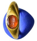 ROMAN INTAGLIO in GOLD RING.(3rd-4th century).Gold.

Condition : Good very fine.

Weight : 2.12 gr
Diameter : 16 mm