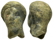 ANCIENT ROMAN BRONZE HEAD of APHRODITE.(1st-2nd century).Ae.

Condition : Good very fine.

Weight : 39.7 gr
Diameter : 28 mm