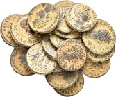 21 ANCIENT BRONZE COINS.SOLD AS SEEN.NO RETURN.