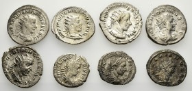 8 ANCIENT SILVER COINS.SOLD AS SEEN.NO RETURN.