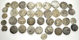 44 ANCIENT MEDIEVAL SILVER COINS.SOLD AS SEEN.NO RETURN.