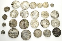 25 ANCIENT ISLAMIC SILVER COINS.SOLD AS SEEN.NO RETURN.