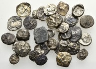 35 ANCIENT SILVER COINS.SOLD AS SEEN.NO RETURN.