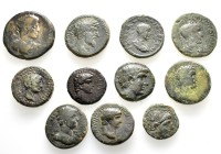 11 ANCIENT BRONZE COINS.SOLD AS SEEN.NO RETURN.