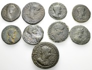 9 ANCIENT BRONZE COINS.SOLD AS SEEN.NO RETURN.