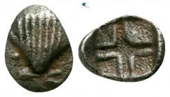 Calabria. Possibly Tarentum circa 450-350 BC. Hemiobol AR