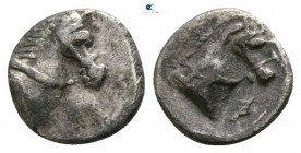 Calabria. Tarentum circa 380-228 BC. Obol AR