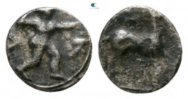 Bruttium. Kaulonia circa 525-425 BC. 1/12 Stater AR
