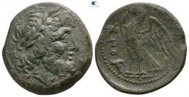 Bruttium. The Brettii circa 215-205 BC. Reduced Uncia Æ