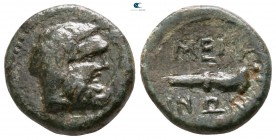 Sicily. Menaenum 241 BC. Trias Æ