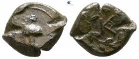Sicily. Tauromenion. Campanian mercenaries 354-344 BC. Bronze Æ